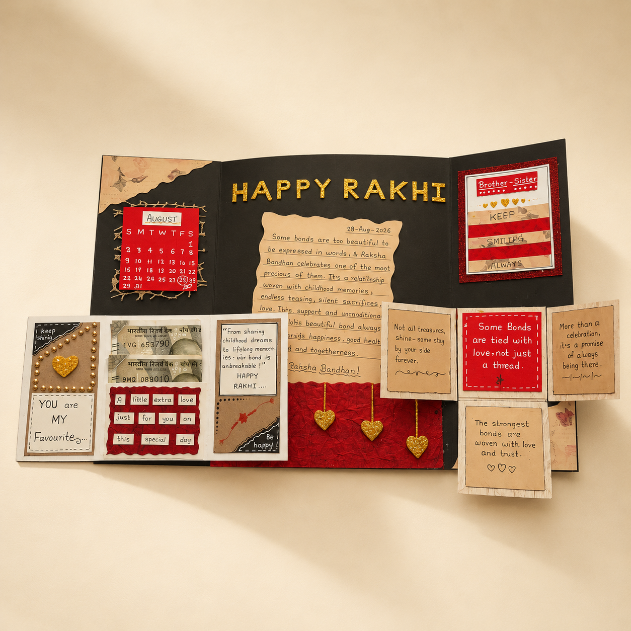 Rakhi Keepsake Card