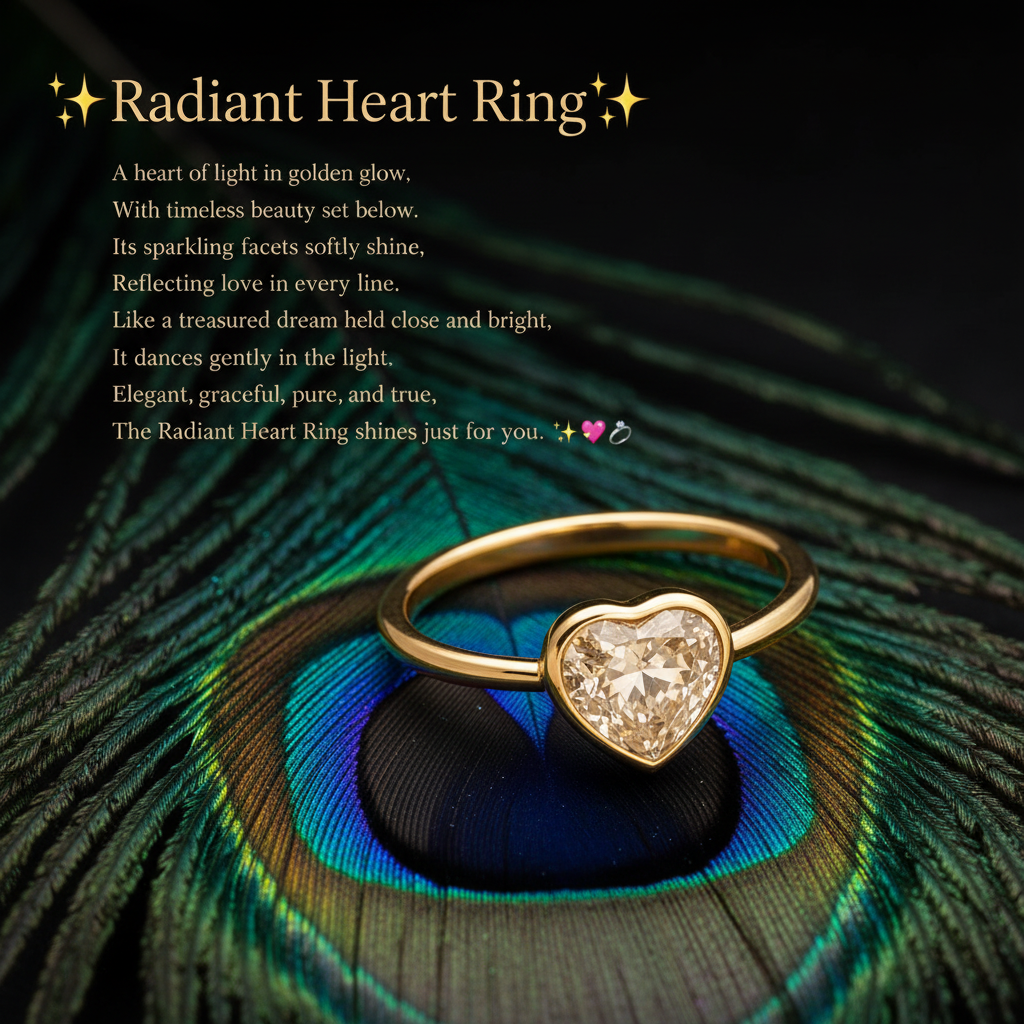 Radiant Heart Ring