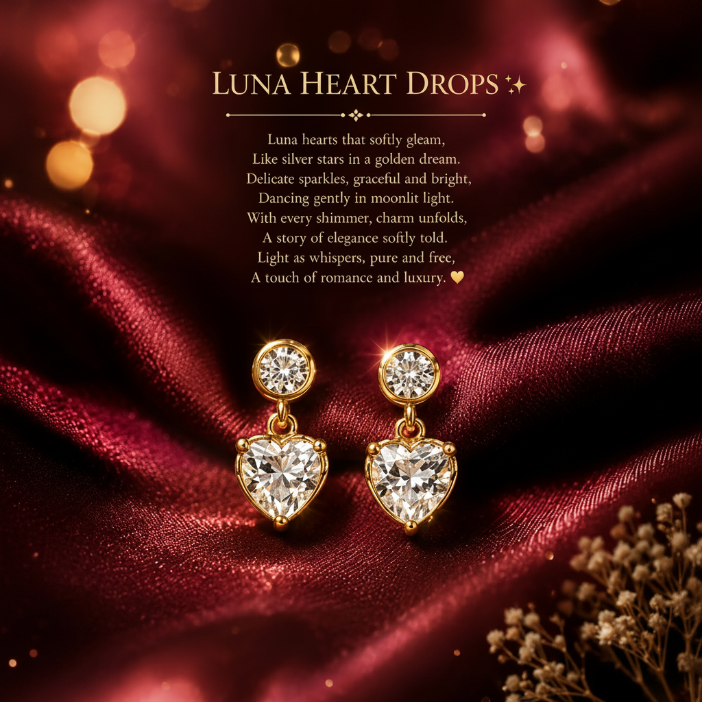 Luna Heart Drops