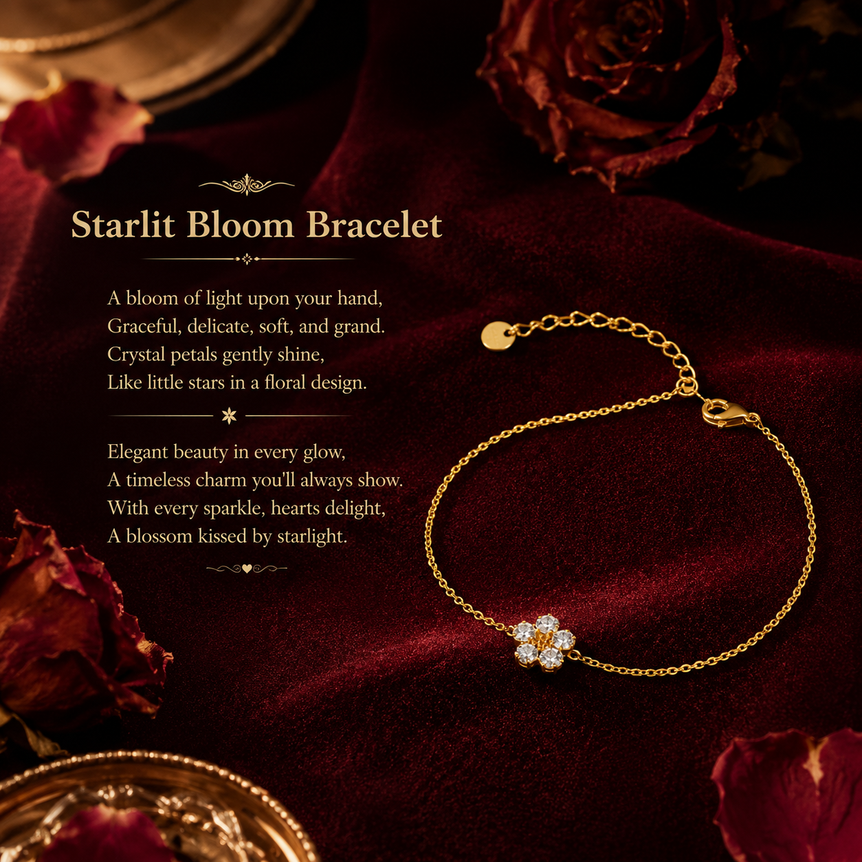 Starlit Bloom Bracelet