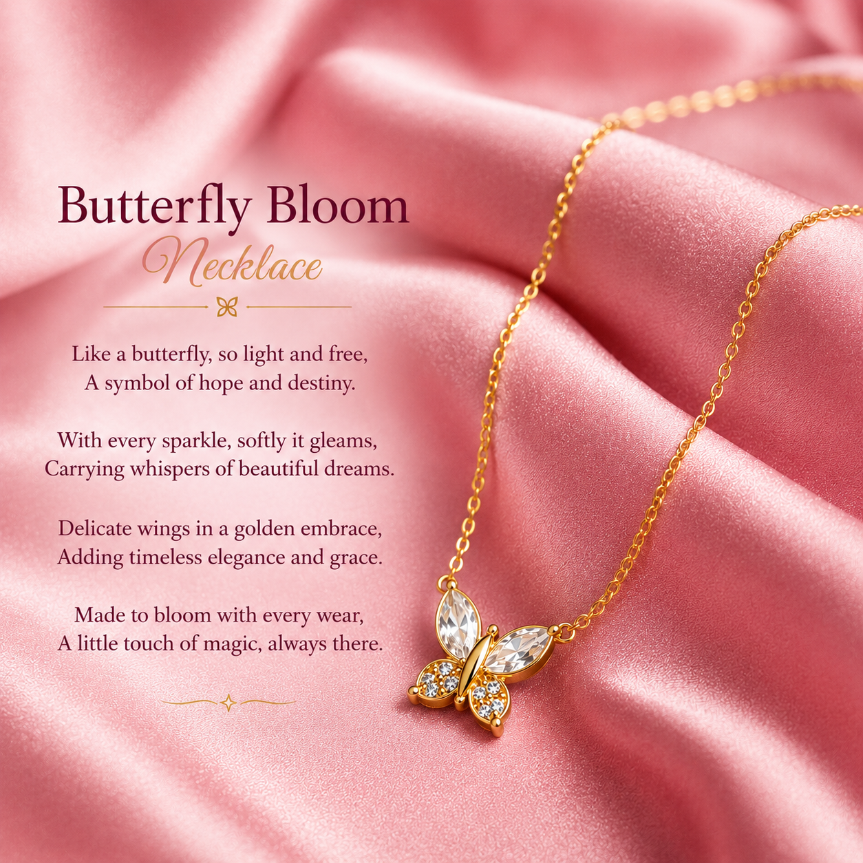Butterfly Bloom Necklace