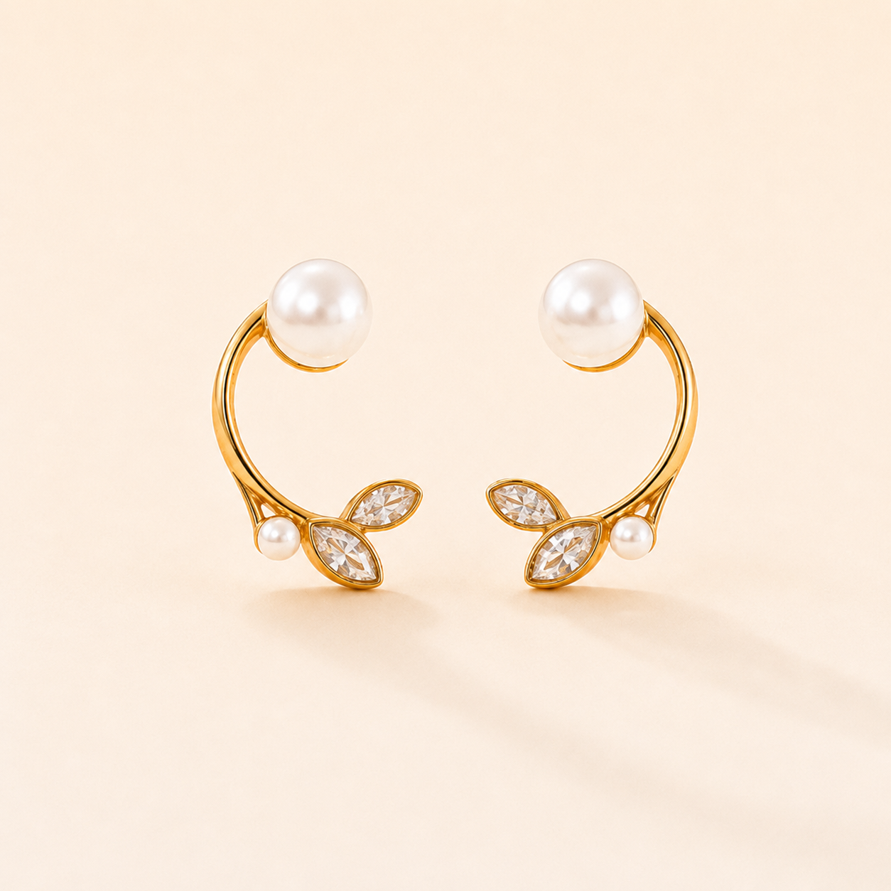 Pearl Whisper Ear Cuffs