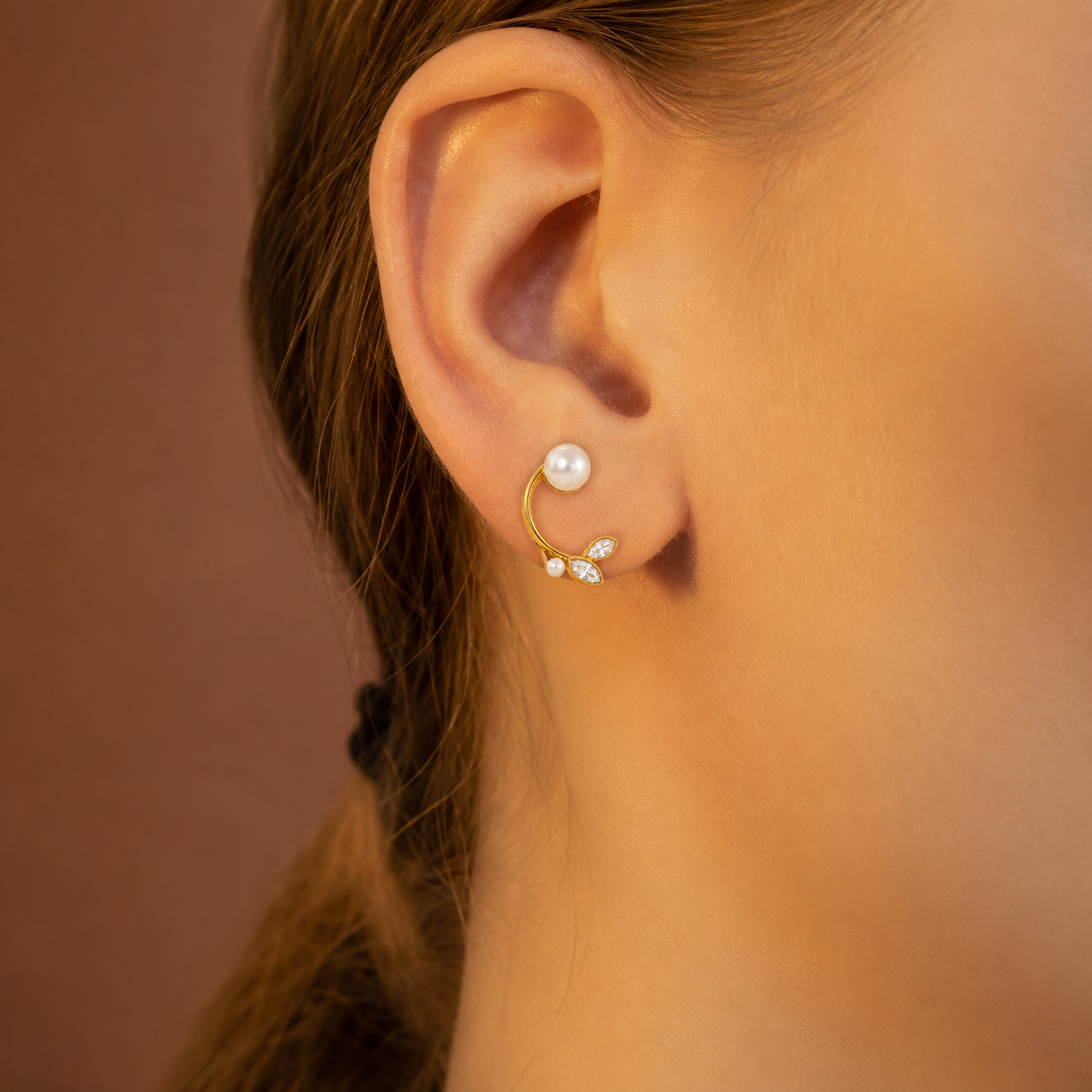 Pearl Whisper Ear Cuffs