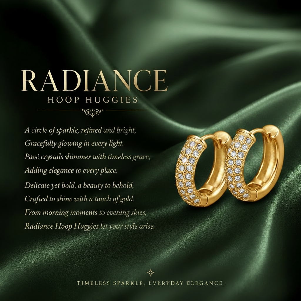 Radiance Hoop Huggies