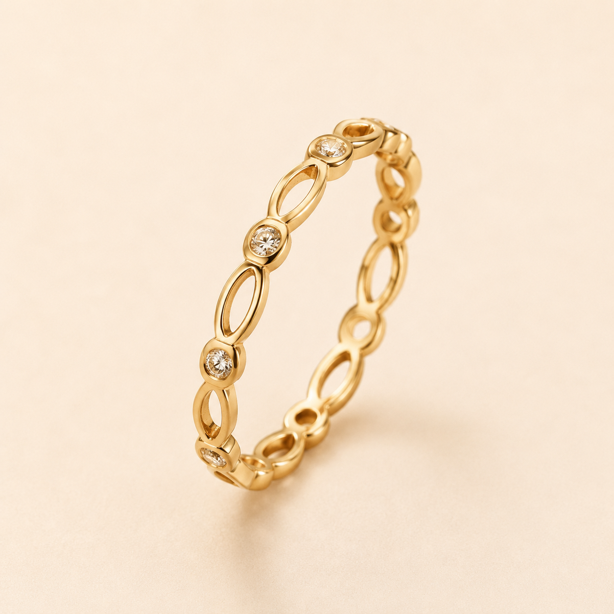 Marquise Radiance Eternity Ring