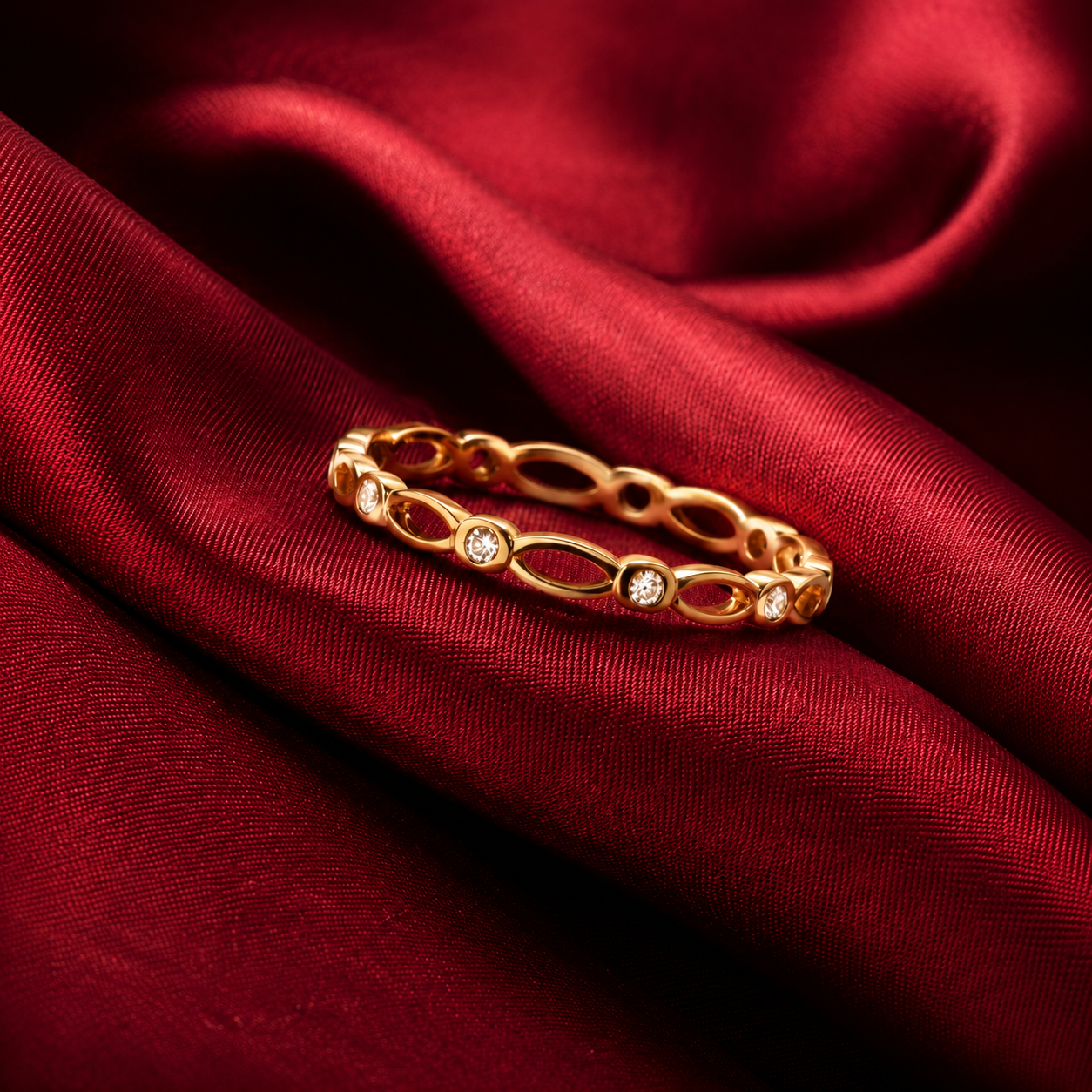 Marquise Radiance Eternity Ring