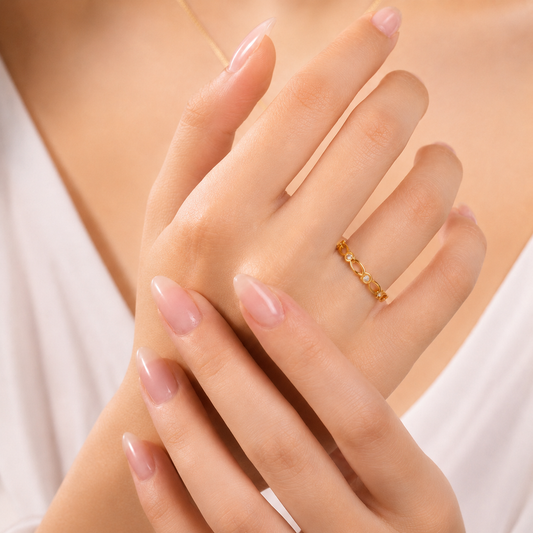 Marquise Radiance Eternity Ring