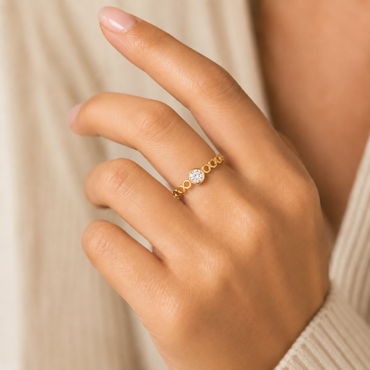 Celestial Loop Ring