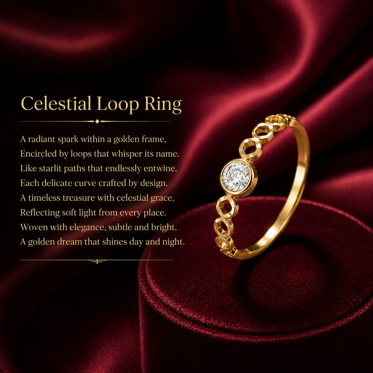 Celestial Loop Ring