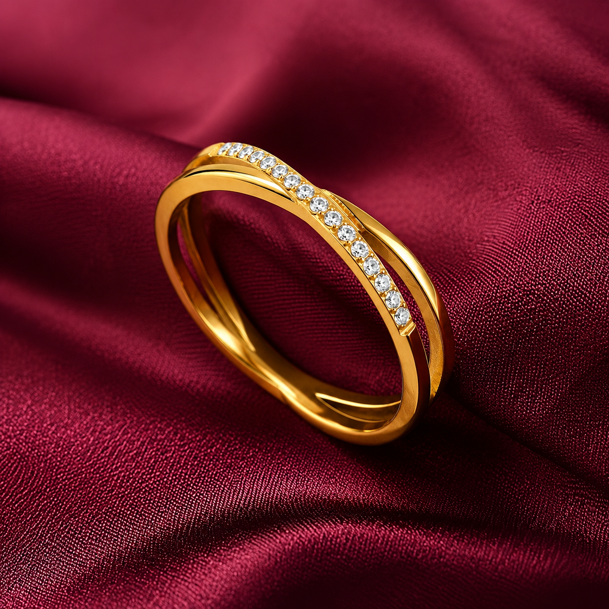 Twilight Twist Ring