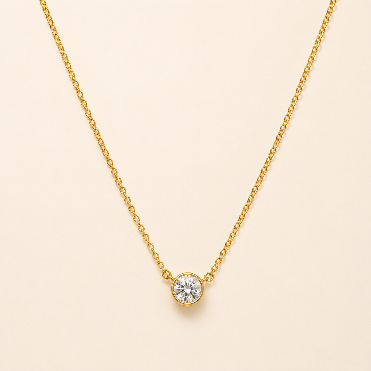 Celeste Halo Necklace
