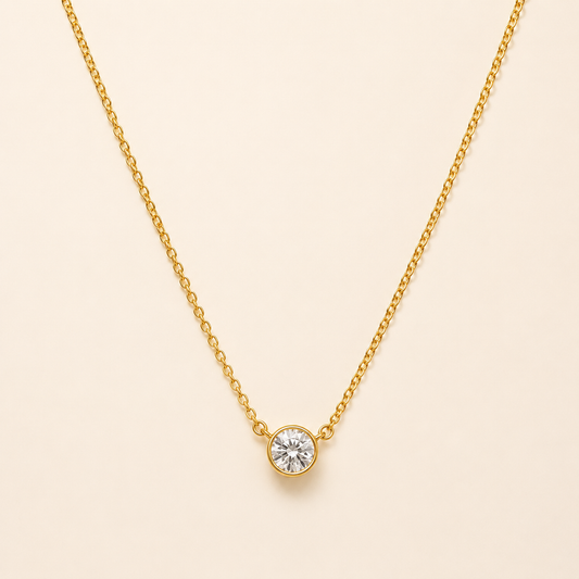 Celeste Halo Necklace
