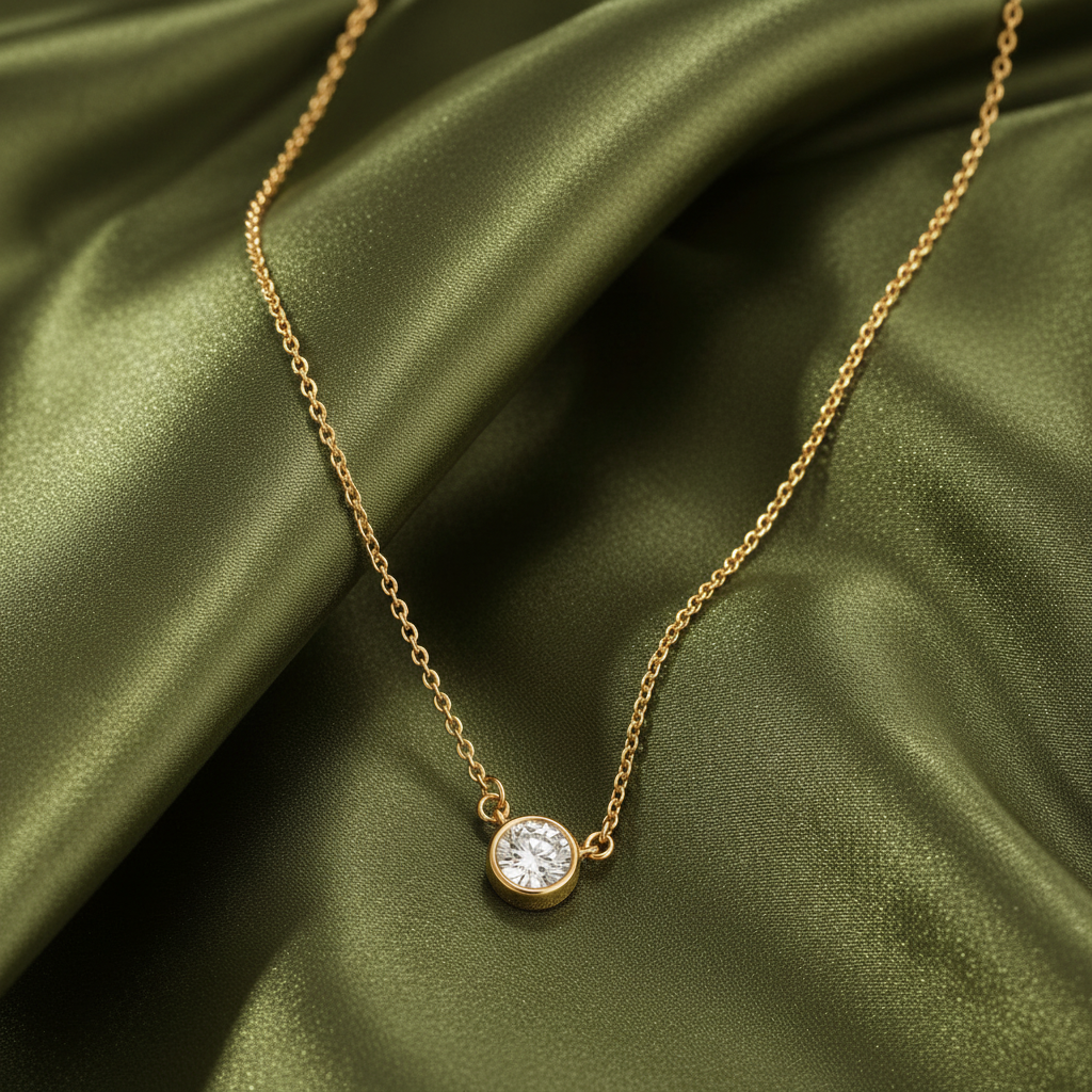 Celeste Halo Necklace