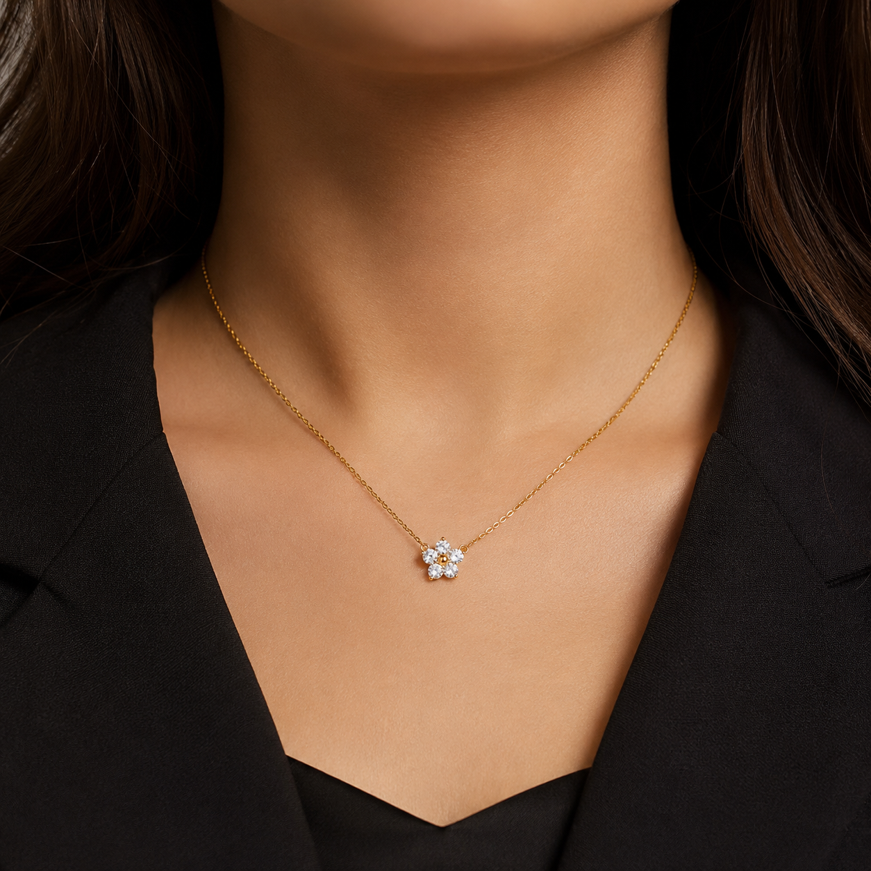 Diamond Blossom Signature Set