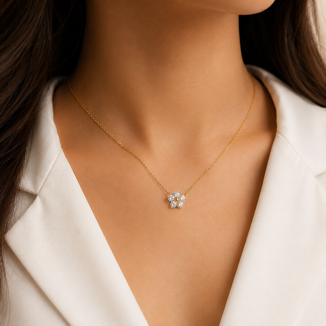 Bloom Petal Necklace