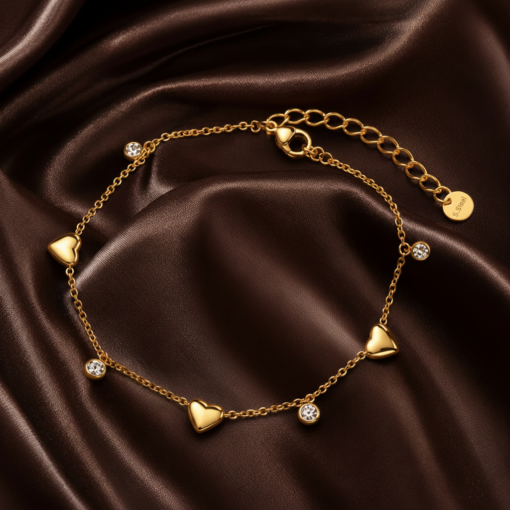 Moonlit Heart Spark Bracelet