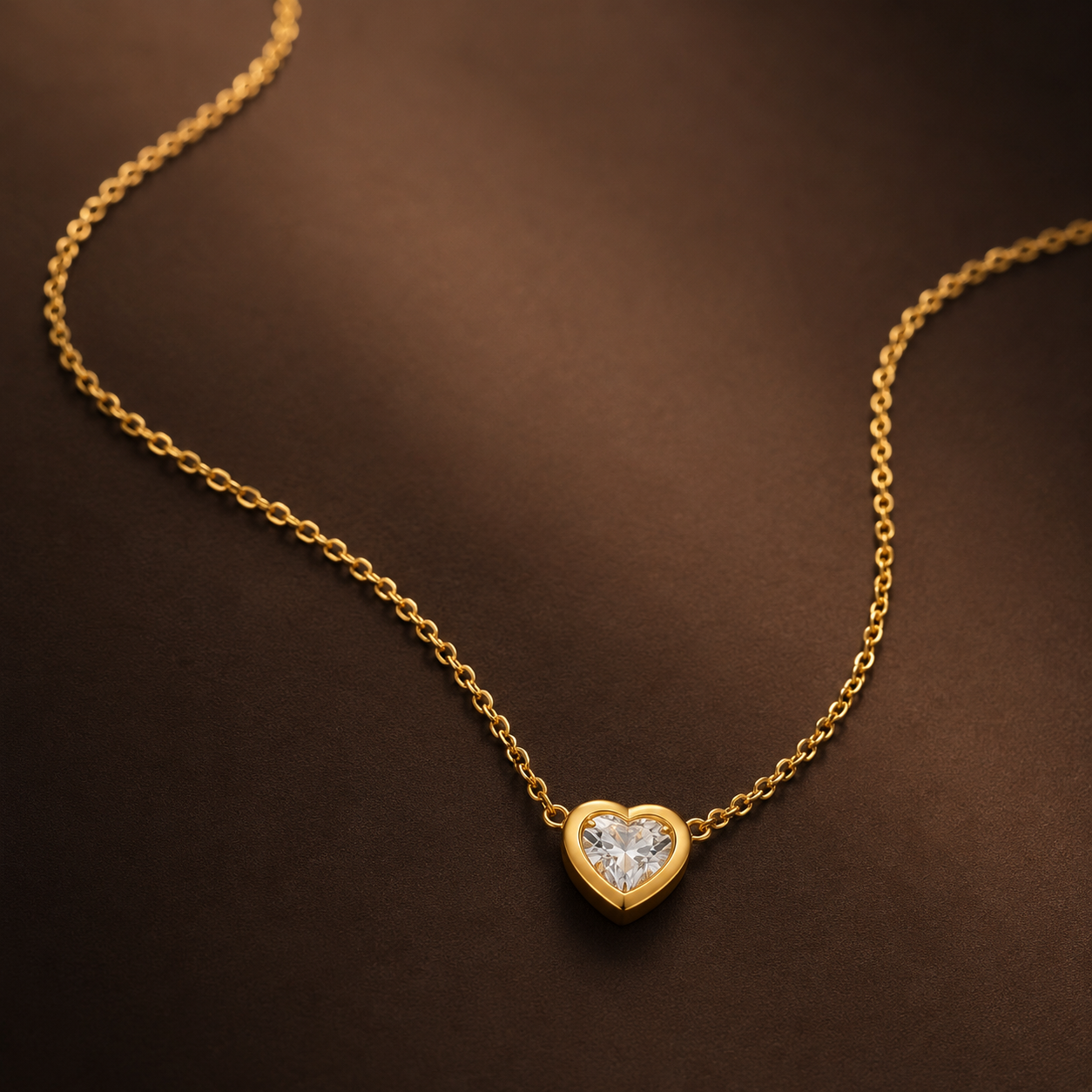 Celeste Heart Necklace