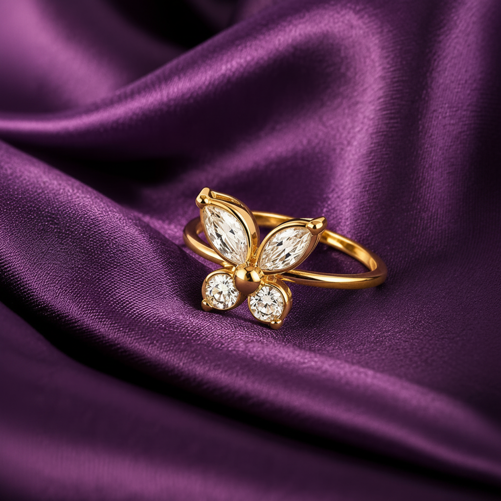Butterfly Blossom Ring