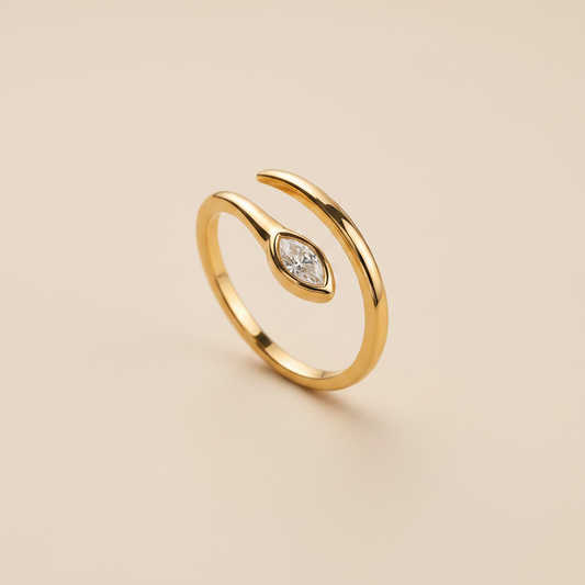 Dewdrop Embrace Ring