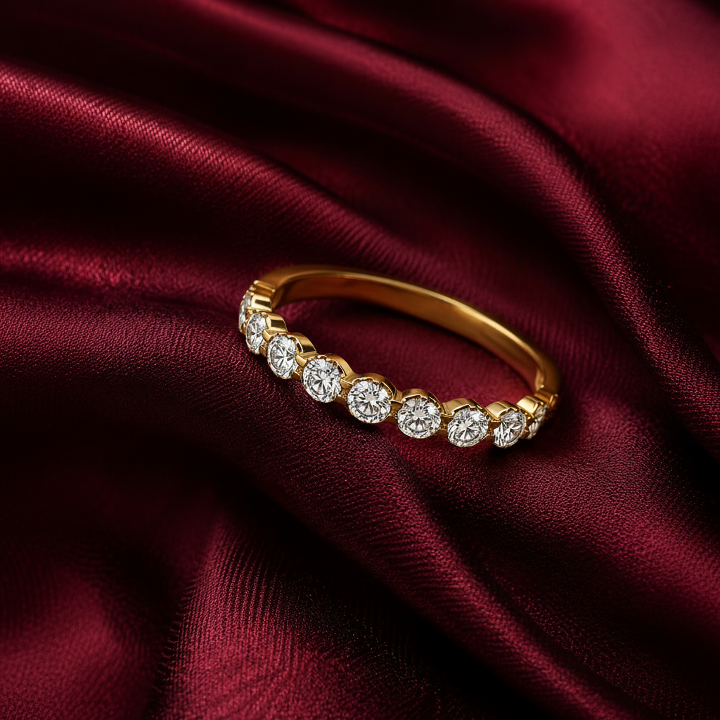 Diamond Dewline Ring