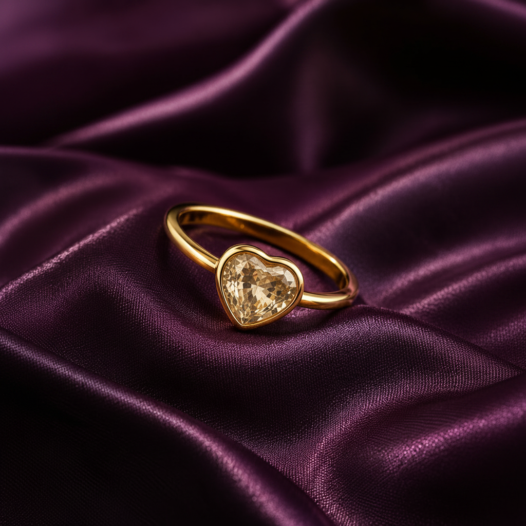 Radiant Heart Ring