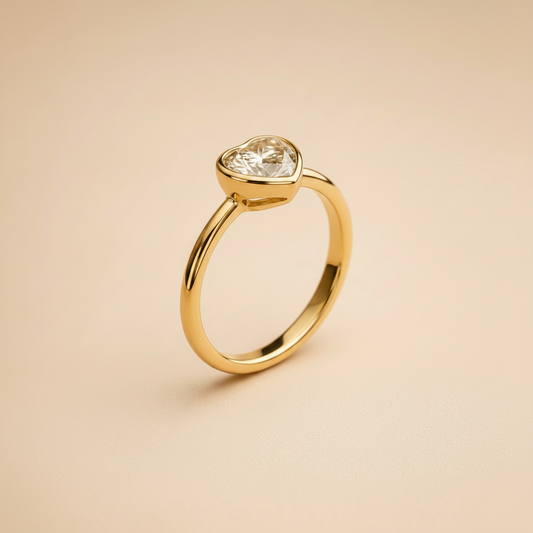 Radiant Heart Ring