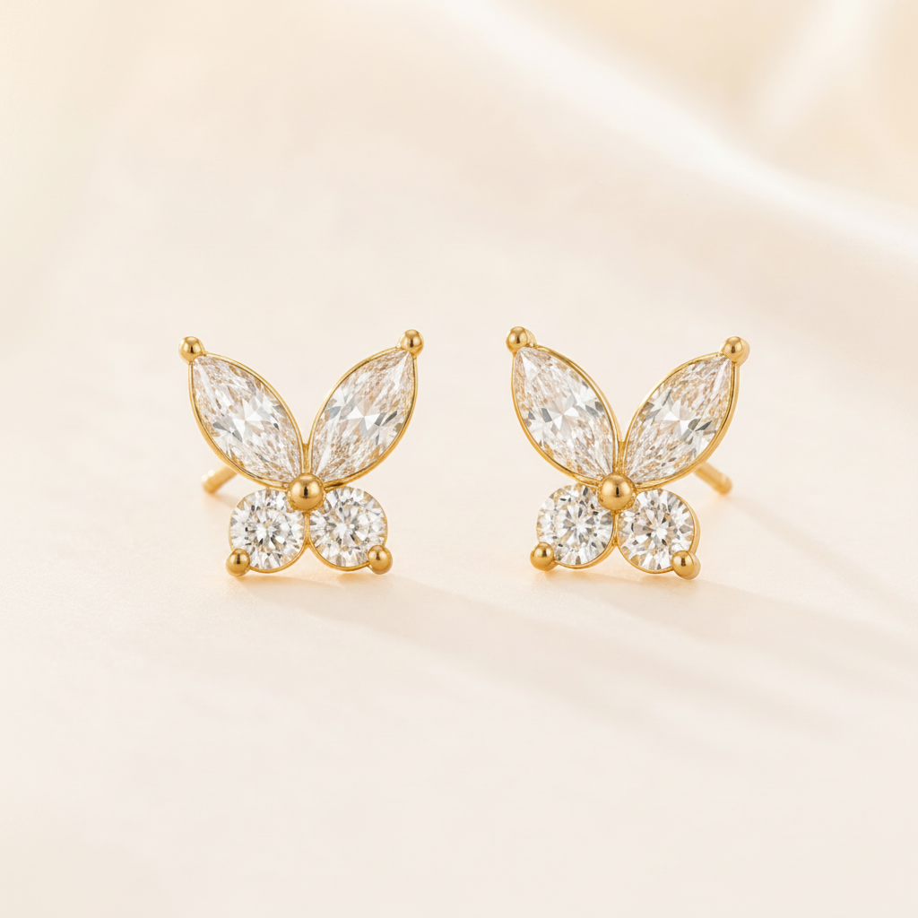 Celestia Butterfly Studs