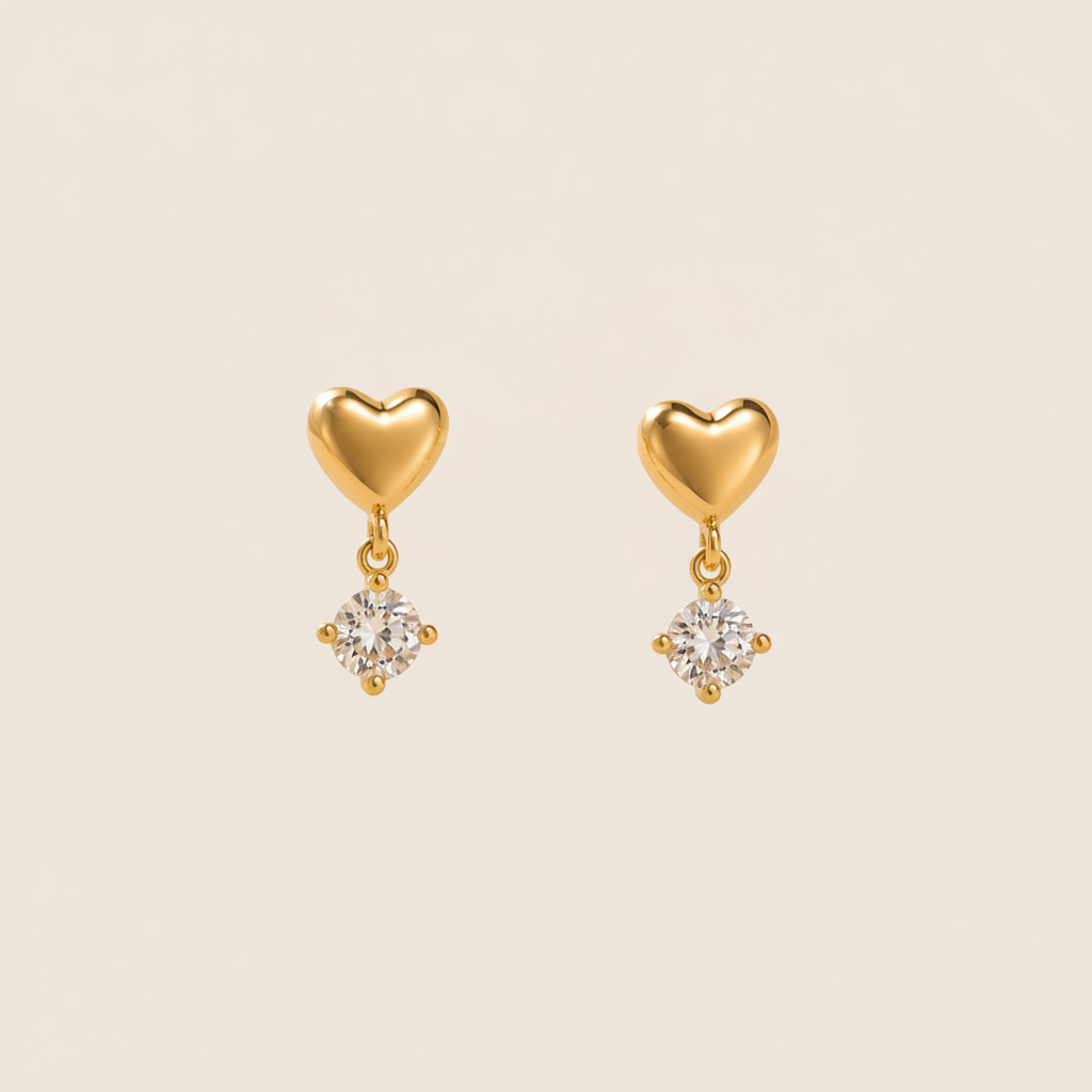 Golden Heart Drops