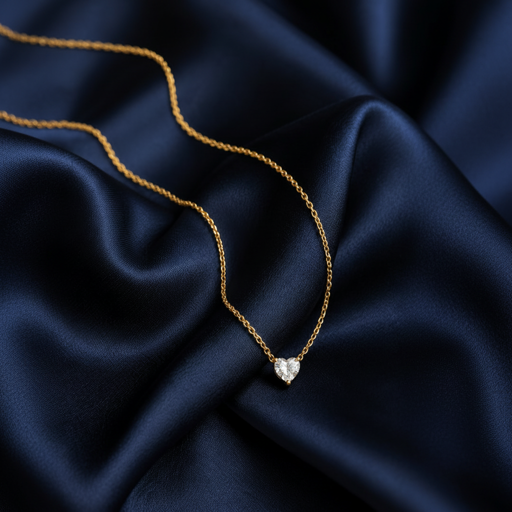 Starlit Heart Necklace