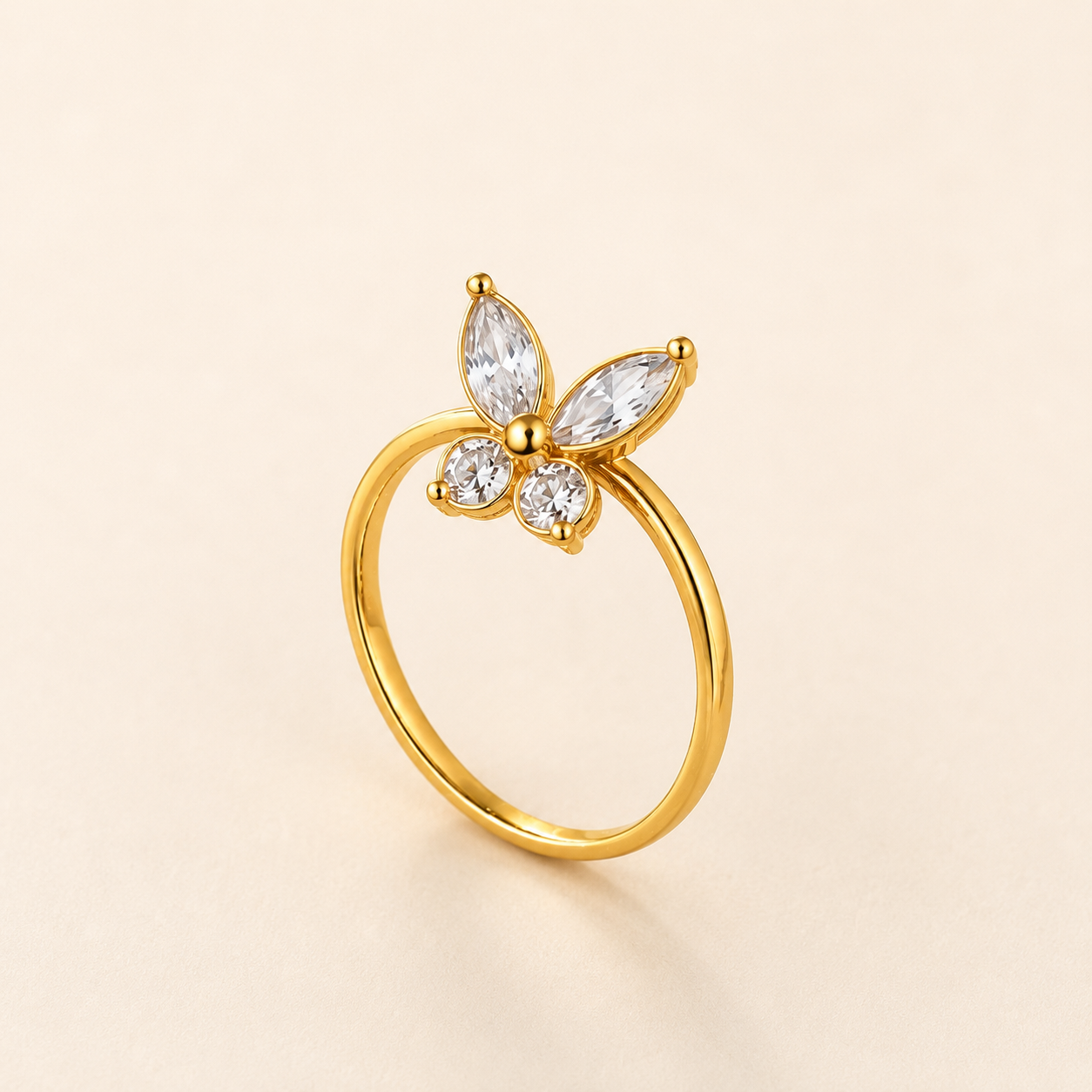 Butterfly Blossom Ring