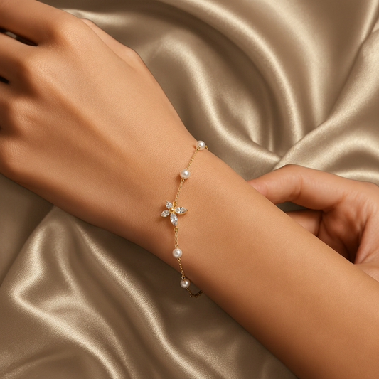 Pearl Blossom Bracelet