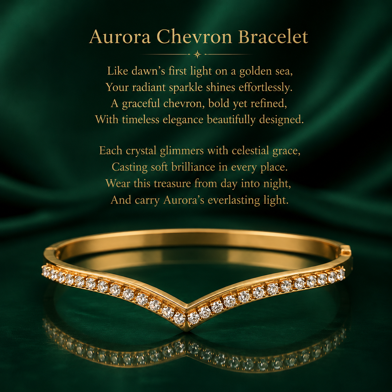 Aurora Chevron Bracelet