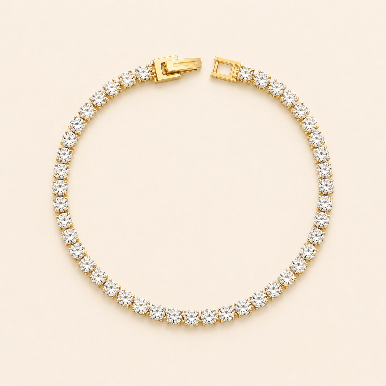 Celestial Spark Tennis Bracelet