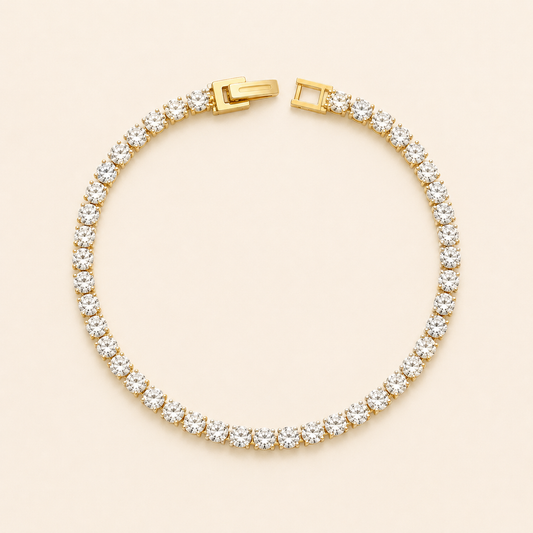 Celestial Spark Tennis Bracelet