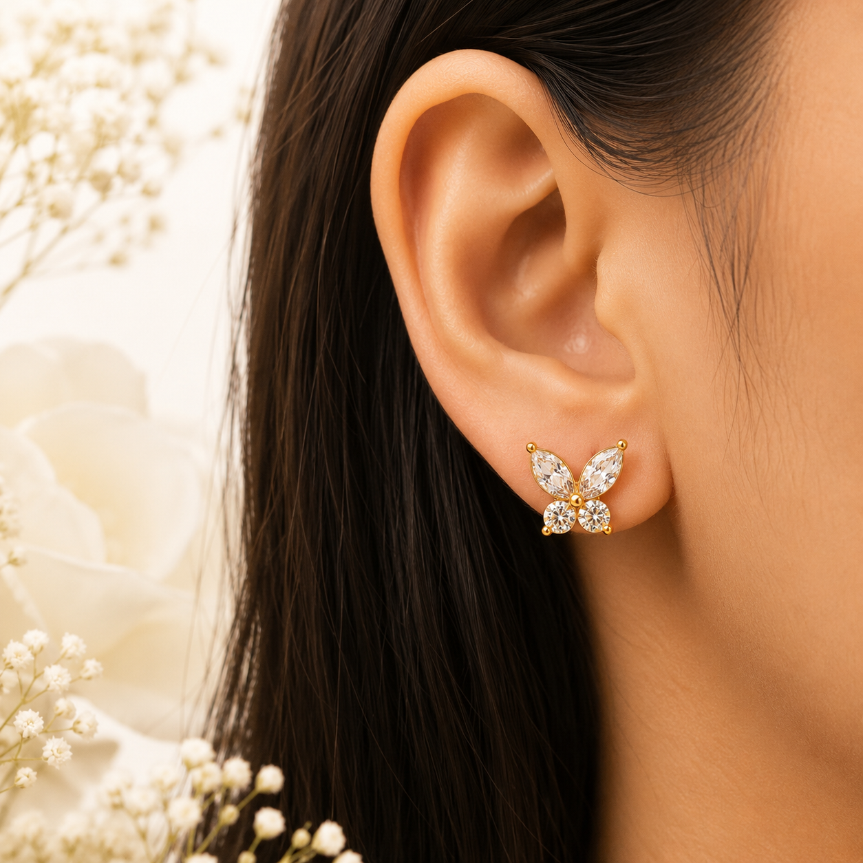 Celestia Butterfly Studs